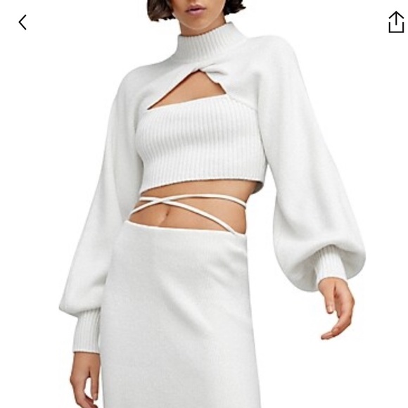 Significant Other Cropped Sweater - Picture 1 of 9